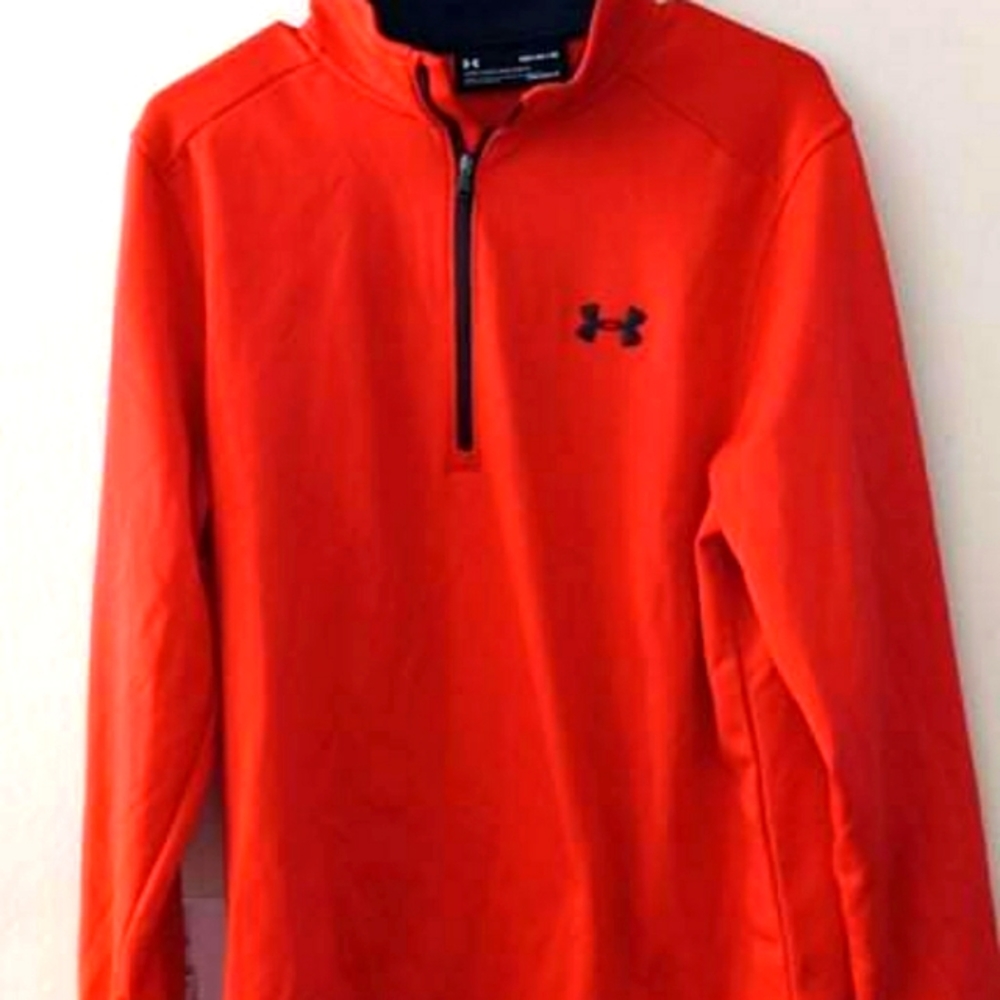 Under armour loose jacket red